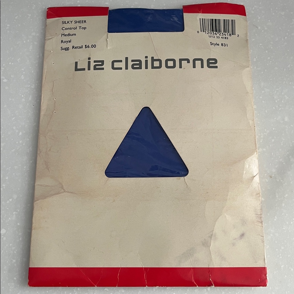 Vintage blue Liz Claiborne tights